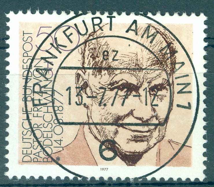 Bund gestempelt Nr. 942 mit Ersttagsstempel, genau wie auf dem Bild zu sehen.