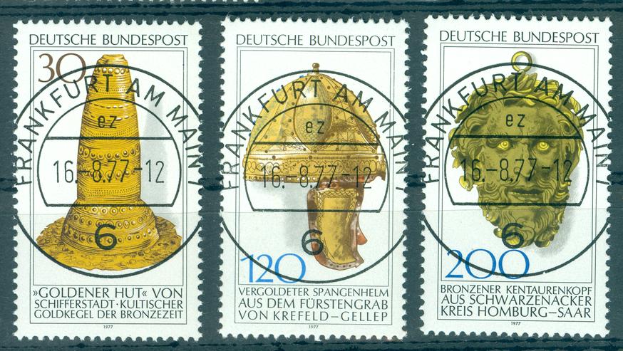 Bund gestempelt Nr. 943-45 mit Ersttagsstempel, genau wie auf dem Bild zu sehen.