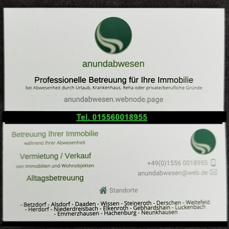 Betreuung Ihrer Immobilie während Abwesenheit 
