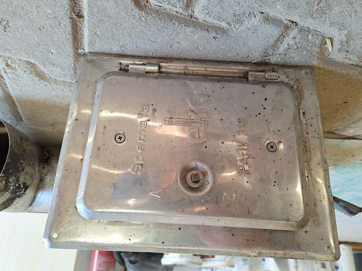 Ofenrohr mit Revisionklappe