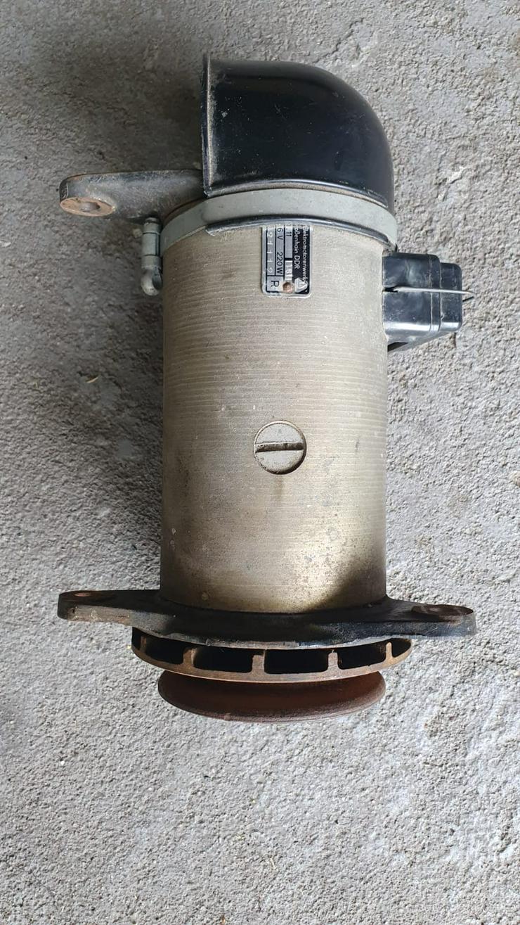 Bild 2: Lichtmaschine Trabant 6Volt 220 Watt