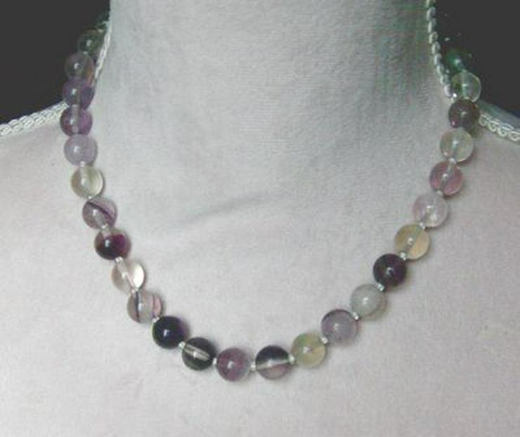 Edelsteincollier mit dem Fluorit