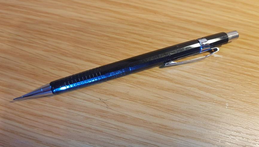 Bild 11: Minenbleistifte: A.W. Faber Castell 1TK 9555 B + 1TK-fine 9705 + 1pentel japan (je30€)