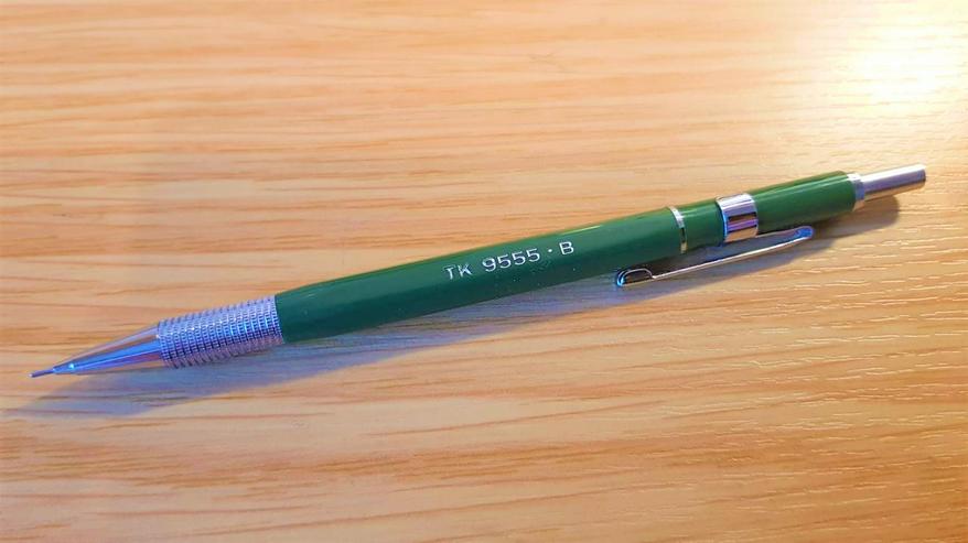 Bild 5: Minenbleistifte: A.W. Faber Castell 1TK 9555 B + 1TK-fine 9705 + 1pentel japan (je30€)
