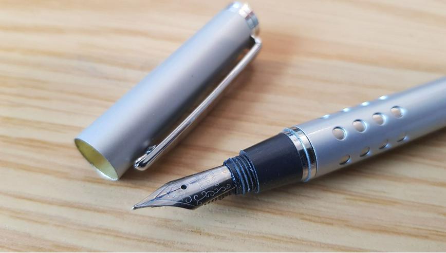 Bild 14: Schreibset iridium point Kugelschreiber Füller Minenbleistift im Etui (OVP, Neu)