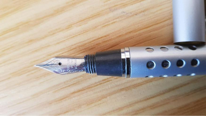 Bild 16: Schreibset iridium point Kugelschreiber Füller Minenbleistift im Etui (OVP, Neu)