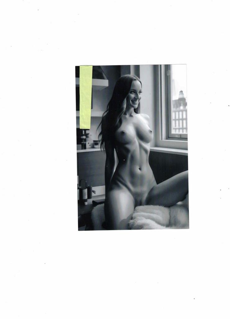 Hochglanzbild auf Fotopapier  S/W