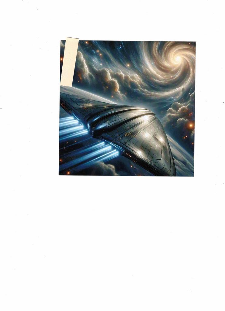 Hochglanzbild auf Fotopapier   "UFO"