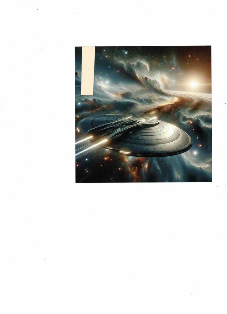 Hochglanzbild auf Fotopapier   "UFO"