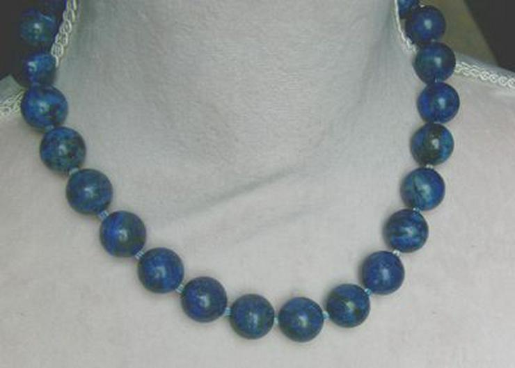 Bild 6: Edelsteinkette  mit dem Edelstein Lapislazuli