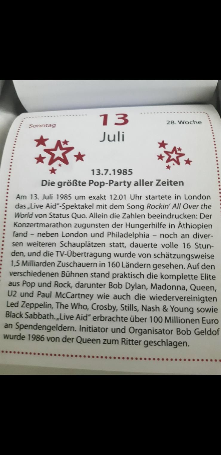 Bild 3: LiveAid40thAZ AaronZzTop AmbrosZander Uvm