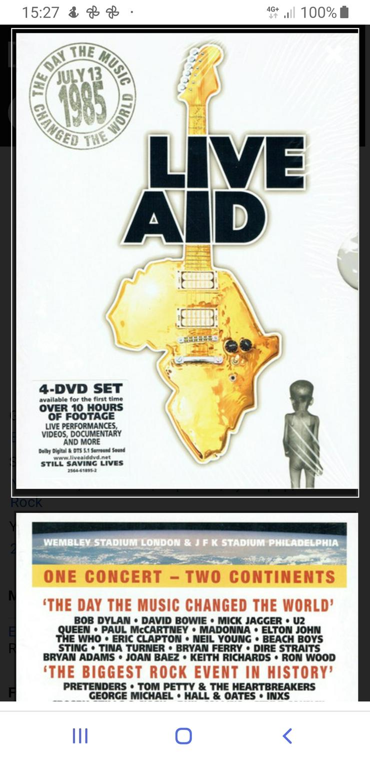 LiveAid40thAZ AaronZzTop AmbrosZander Uvm - CD - Bild 1