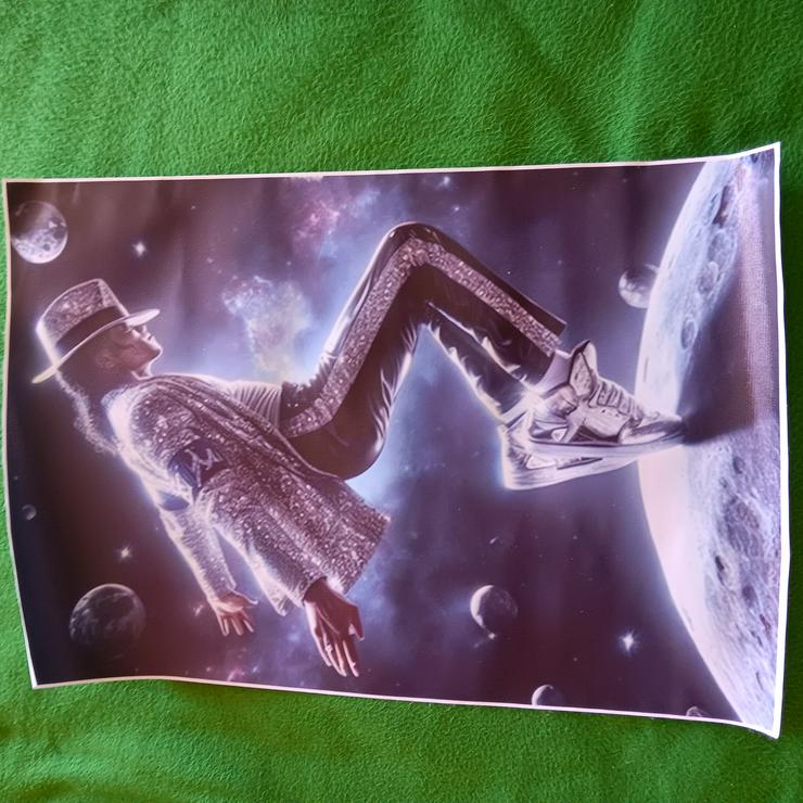 Bild auf Leinwand -Michael Jackson