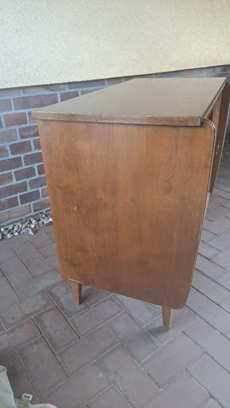Bild 7: +++RAR+++ antike Hausbar 50 er Jahre Sideboard mit Glas- und Holzschiebetür