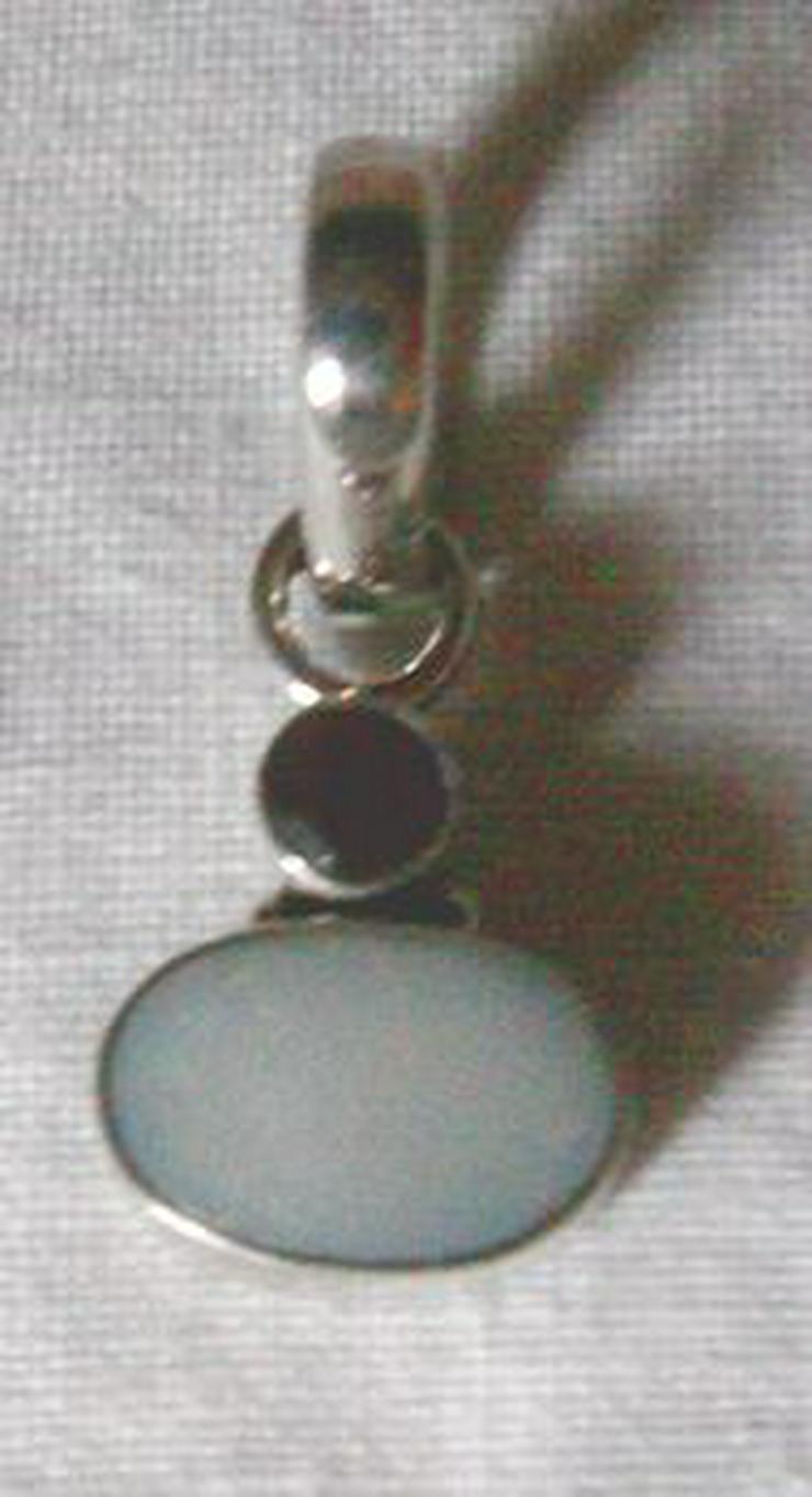 Bild 3: Edelsteinanhänger, 925 Silber mit gefassten Opal und Granat