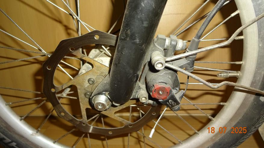 Bild 10: Liegefahrrad mit Rohloff Schaltung