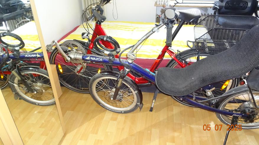 Bild 2: Liegefahrrad mit Rohloff Schaltung