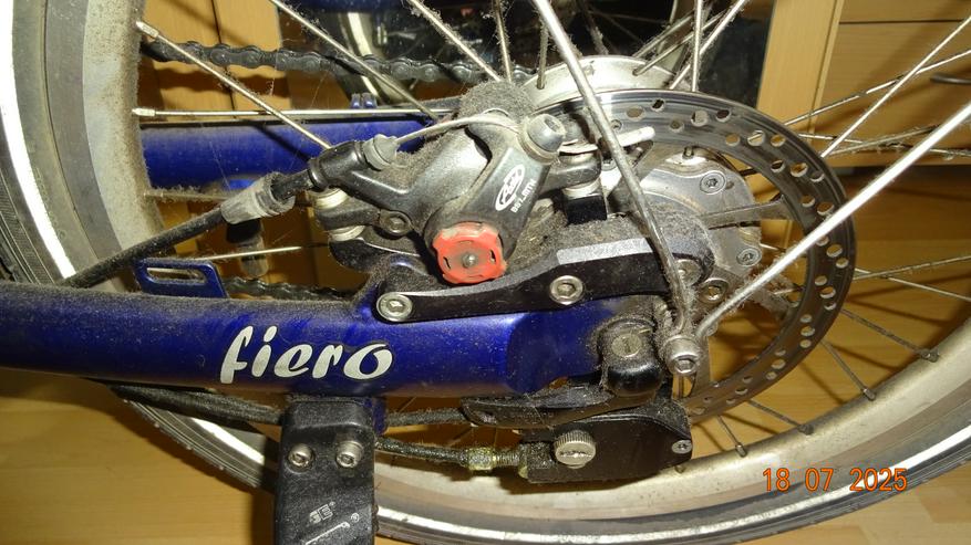 Bild 9: Liegefahrrad mit Rohloff Schaltung