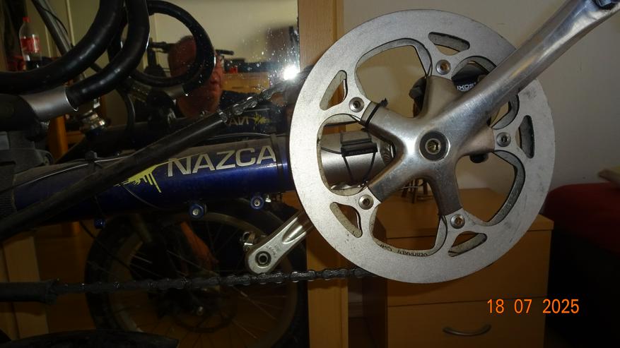 Bild 17: Liegefahrrad mit Rohloff Schaltung