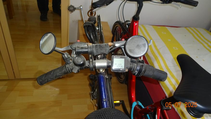 Bild 6: Liegefahrrad mit Rohloff Schaltung