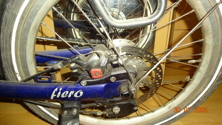 Bild 17: Liegefahrrad mit Rohloff Schaltung