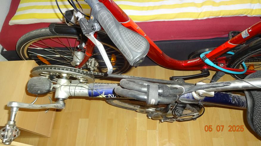 Bild 7: Liegefahrrad mit Rohloff Schaltung