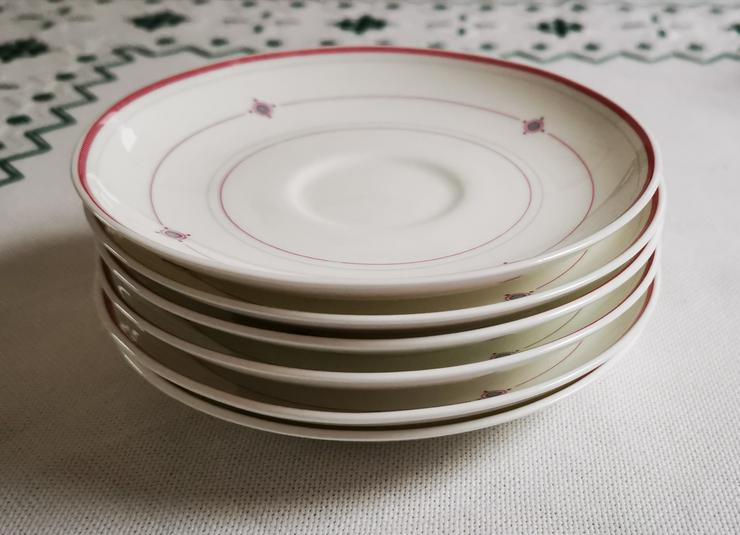 Bild 4: 6 Moccatassen von V&B mit Unterteller BoneChina v. Heinrich