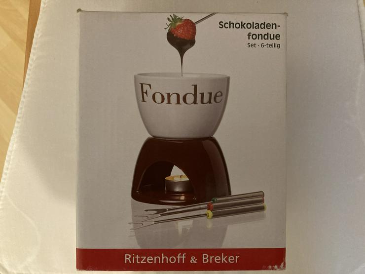 NEU Keramik Schokoladenfondue v. Ritzenhoff & Breker