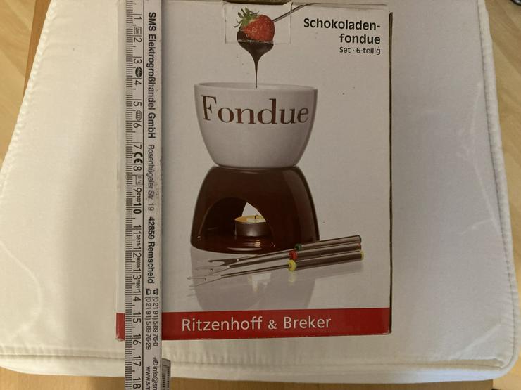 Bild 4: NEU Keramik Schokoladenfondue v. Ritzenhoff & Breker