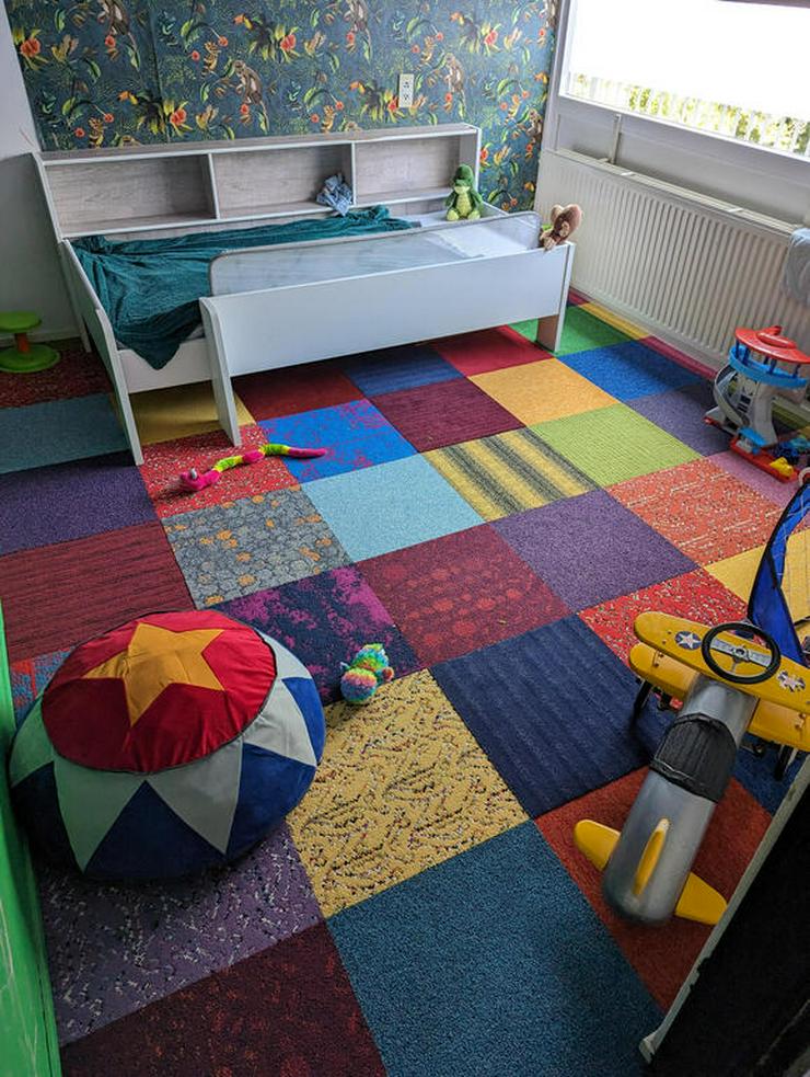 Bild 8: Dekorative Teppichfliesenmischungen in Grau, Braun, Beige, Farbe