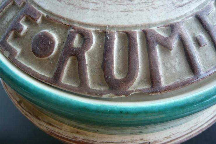 Bild 6: Großer Rumtopf mit Deckel 5 L aus Keramik sehr gut auch für Deko