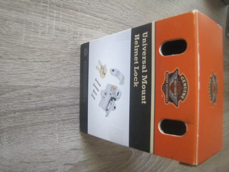 Bild 4: Harley-Davidson° Helm Schloss Chrom 45732-86  NEU/OVP