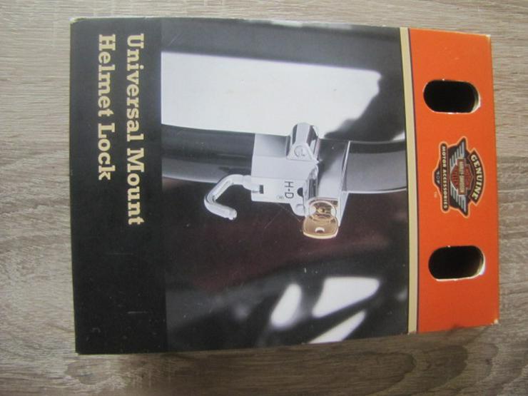 Bild 2: Harley-Davidson° Helm Schloss Chrom 45732-86  NEU/OVP