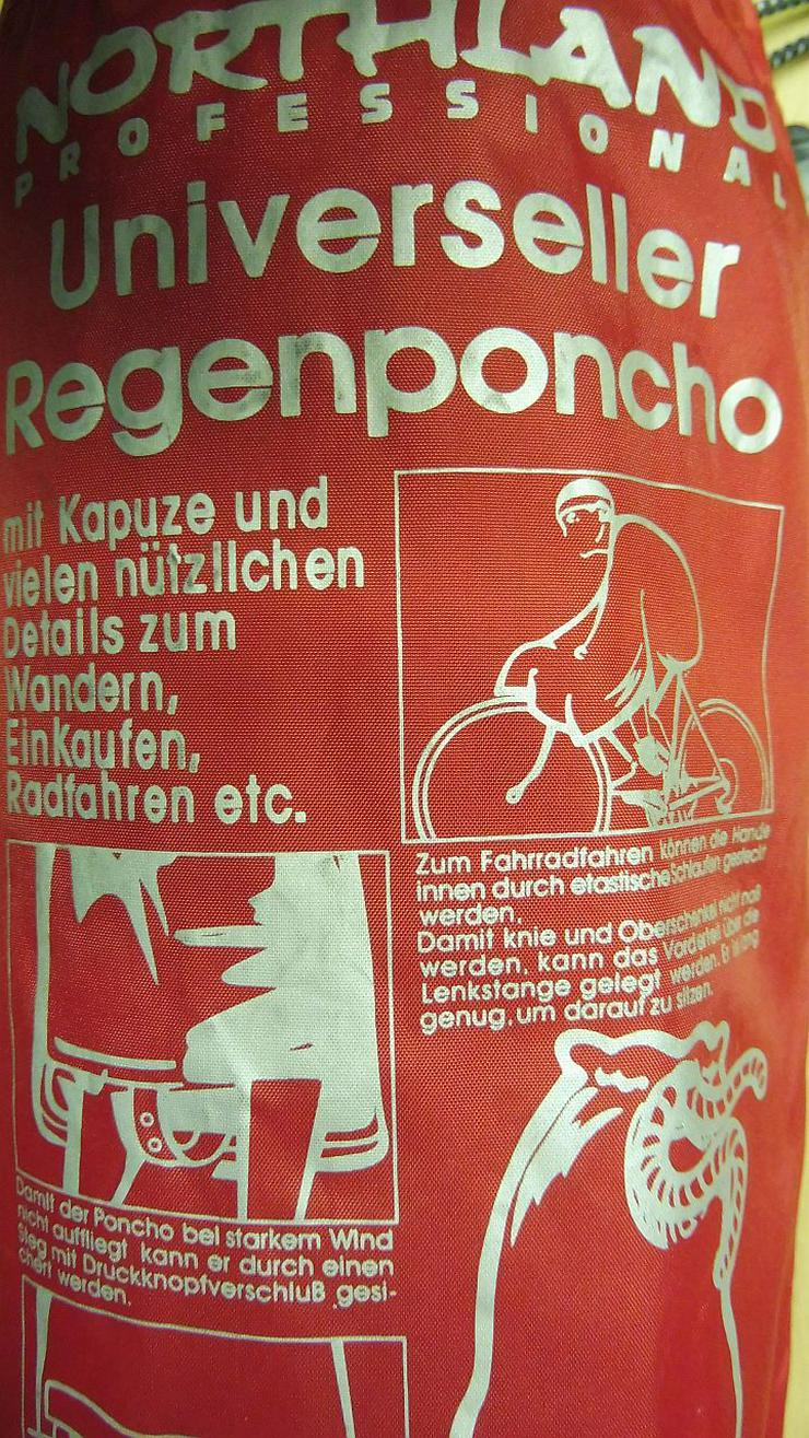 Bild 4: 2 Regen- und Wanderponcho Northland  Größe XL/XXL