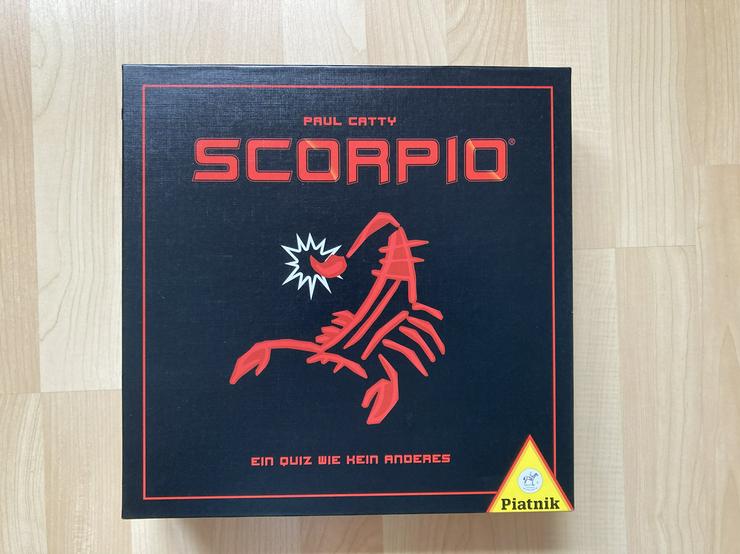 Neu Unbespielt Scorpio Brettspiel Strategie Quiz Ratespiel