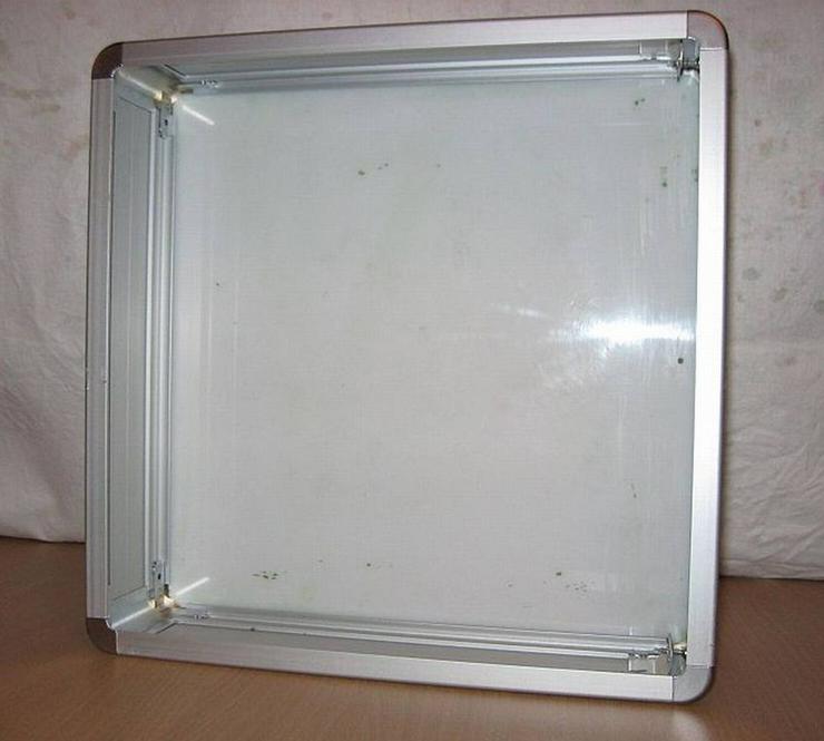 Bild 2: Transparentgehäuse, Alu silber eloxiert  330 x 330 x 95 mm