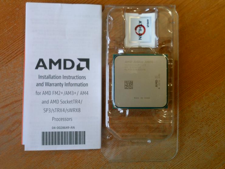 Bild 5: AMD Athlon 3000G - AM4 - Mit neuem Wraith Stealth Kühler