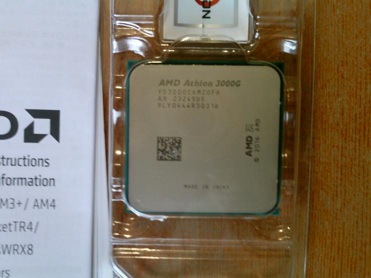 Bild 3: AMD Athlon 3000G - AM4 - Mit neuem Wraith Stealth Kühler