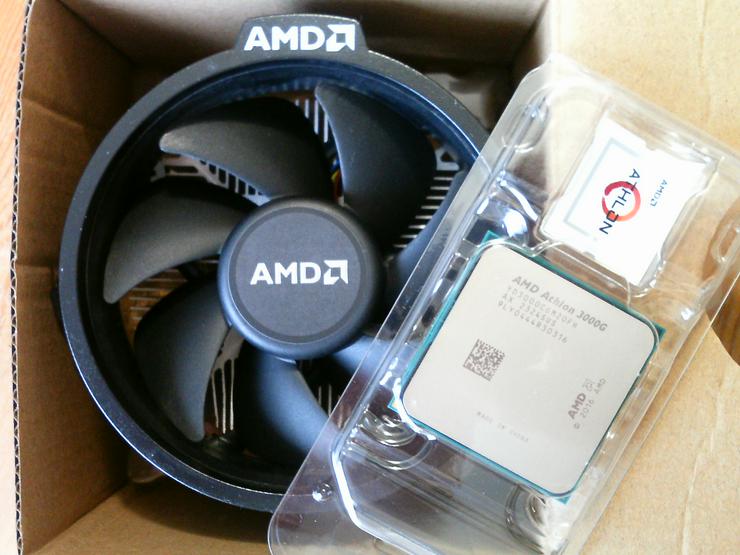 AMD Athlon 3000G - AM4 - Mit neuem Wraith Stealth Kühler