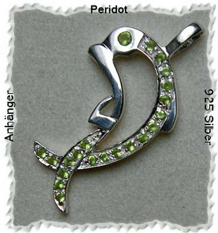Bild 3: Peridotanhänger, 925 Silber