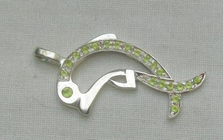 Bild 4: Peridotanhänger, 925 Silber