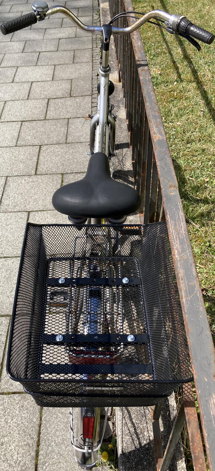 Bild 8: Stadtfahrrad Bavaria Line Lizzard für Damen, 26 Zoll, Nabenschaltung, Nabendynamo, Korb, Beleuchtung