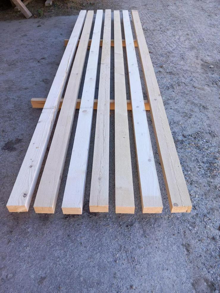 🪵 Kantholz 6 x 10 x 400 cm   Einzelstück: 7,50 €   Paket (7 Stück): 60 €