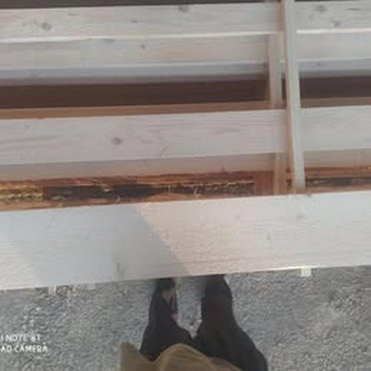 Bild 3: 📏 4 m Länge x 2,5 cm Dicke, 10-20 cm Breite   🪵 38 Stücke / 45 m²   💶 1 m² – 5,50 €