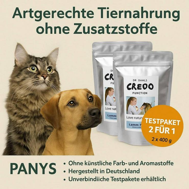 Dr. Dahl's Credo Function Lamm & Kokos Testangebot 2 x 400g zum Preis von 1