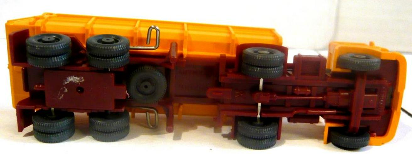 Bild 6: Wiking alt 1:87 MB 1317 Sattelkipper Auflieger orange