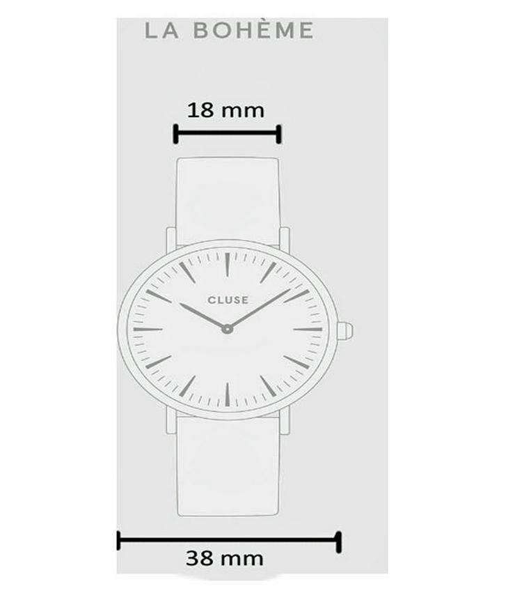 Bild 6: CHRIST- Cluse Damenuhr "LA BOHEME" Edelstahl Rose Gold absolut neuwertiger Zustand!