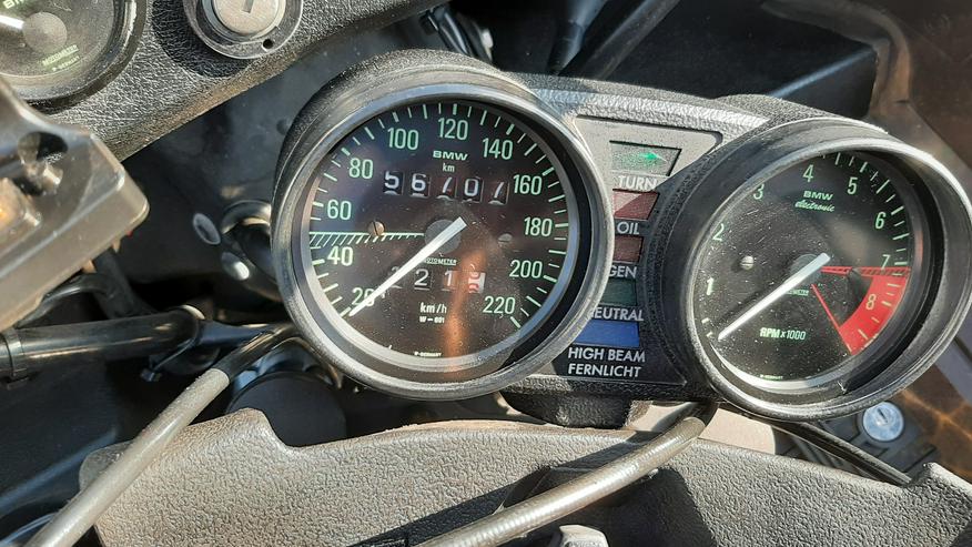 Bild 4: BMW R100RT Bj1983 Originalzustand mit Krauser Koffer
