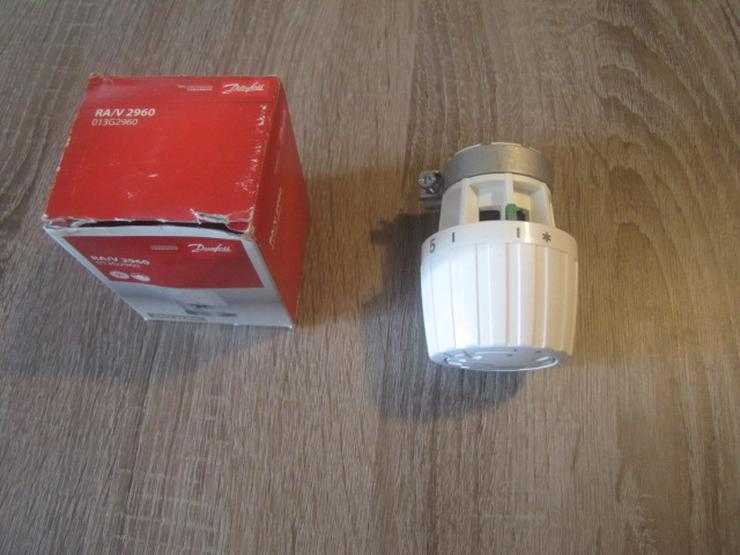 Bild 2: Danfoss Thermostatkopf Regler RA/V 2960 weiß 34mm