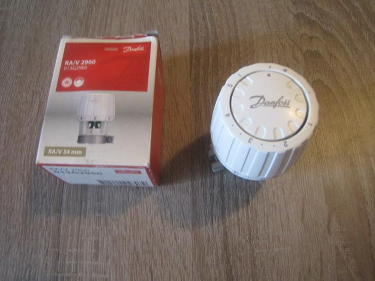 Danfoss Thermostatkopf Regler RA/V 2960 weiß 34mm